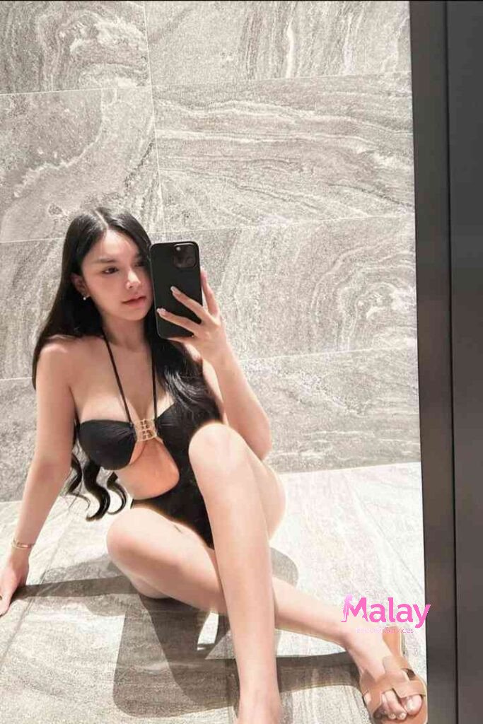 Malay Escort Service Woman in black bikini takes a mirror selfie KL Escort Girl Malay Escort KL Real KL Escorts Ready for You Malay Escort Service Woman in black bikini takes a mirror selfie KL Escort Girl